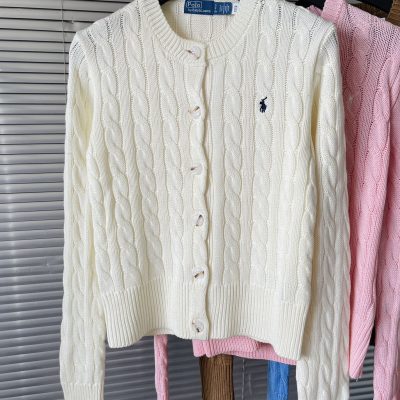Best Selling Ralph Lauren Long Sleeves Gray Cotton Classic Collection