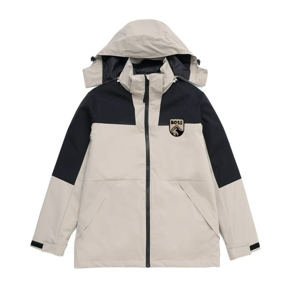Luxury Boss Jackets White Casual Style