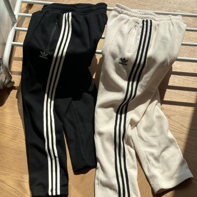 Premium Quality Adidas Trousers Black Cotton Retro Collection
