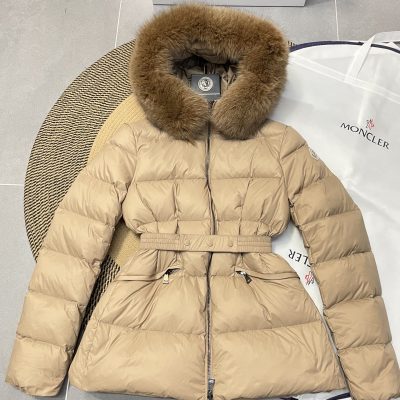 High Quality Moncler Coats Wool Elegant Style