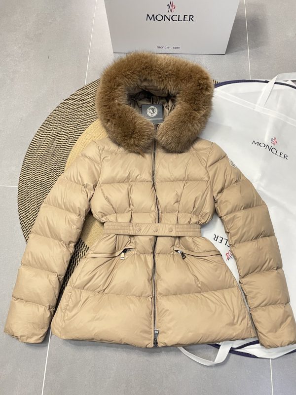 High Quality Moncler Coats Wool Elegant Style