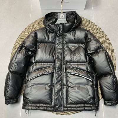Premium Quality Prada Down Jacket Minimalist Style