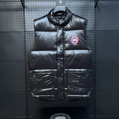 Premium Quality Canada Goose Down Jackets Black Classic Luxury