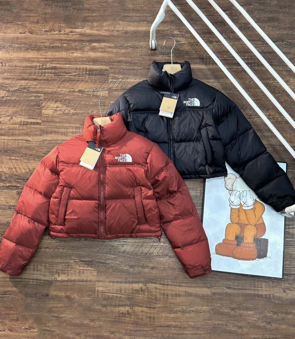 High Quality The North Face Down Jackets Black Embroidery Luxury