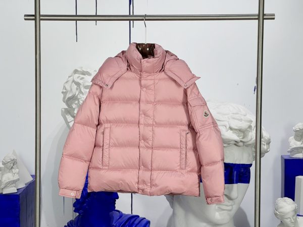 Premium Mani Down Jacket White Nylon Style