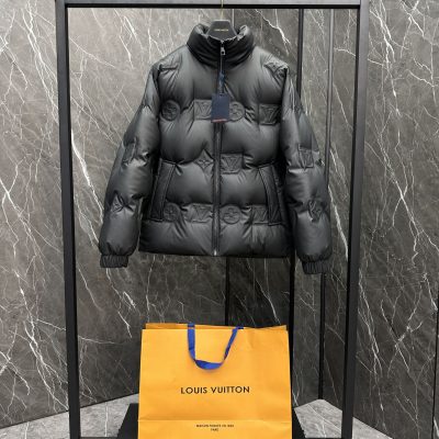 High Quality Louis Vuitton Coat Leather Monogram Luxury
