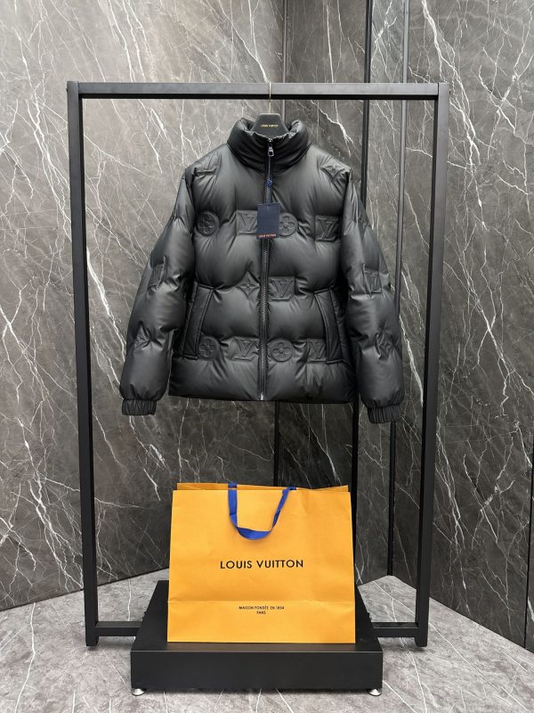 High Quality Louis Vuitton Coat Leather Monogram Luxury