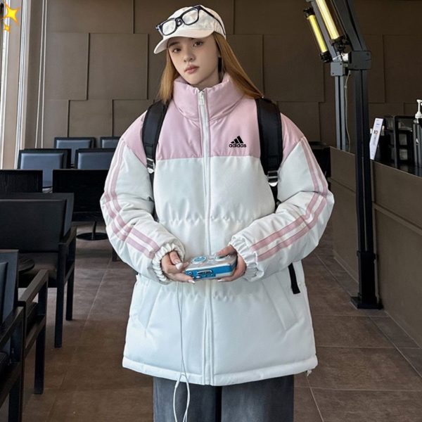 Best Selling Adidas Jackets White Cotton Classic Collection