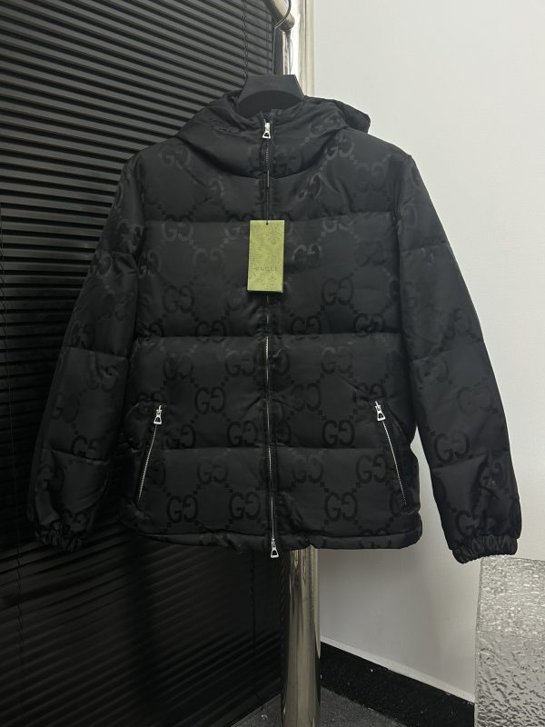 High Quality Gucci Jackets White Nylon Jacquard Luxury