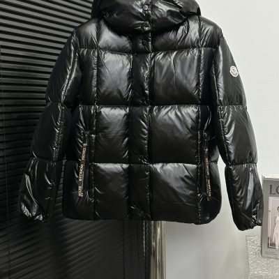 Premium Quality Moncler Down Jackets White Checkered Luxury