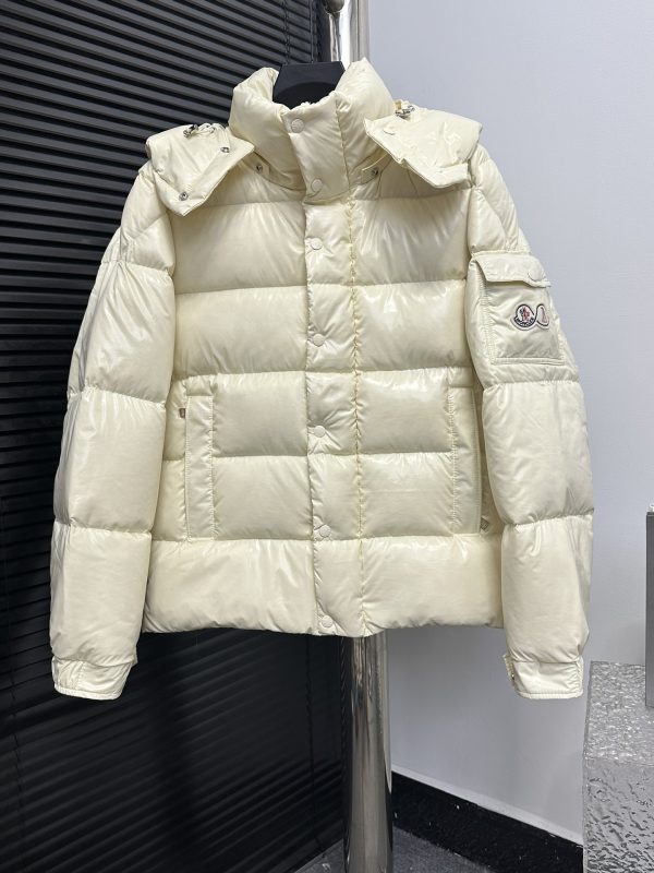 Best Selling Moncler Down Jackets White Classic Collection