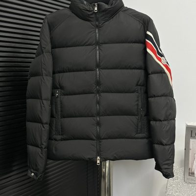 Luxury Moncler Coats Stripe Style