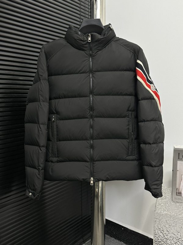 Luxury Moncler Coats Stripe Style