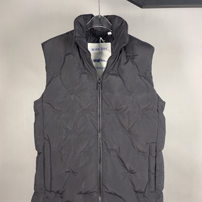 Premium Quality Burberry Vest Nylon Logo Style