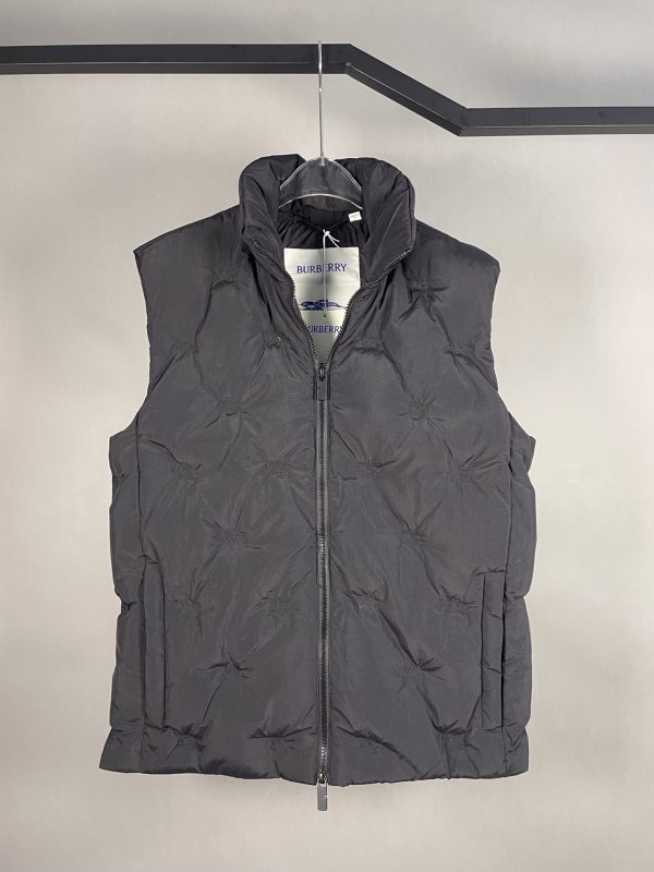 Premium Quality Burberry Vest Nylon Logo Style
