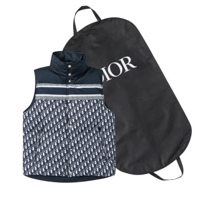 High Quality Dior Vest White Print Style