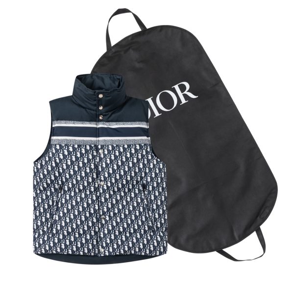 High Quality Dior Vest White Print Style