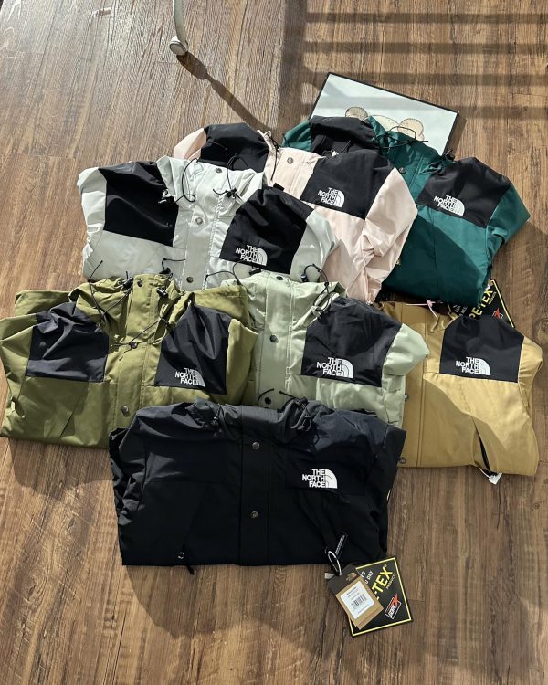 Luxury The North Face Jackets Orange Classic Style