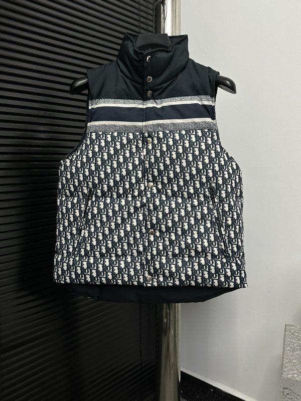 High Quality Dior Vest White Logo Collection