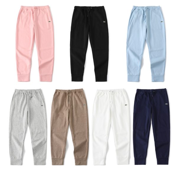 Premium Lacoste Casual Pants Logo Luxury