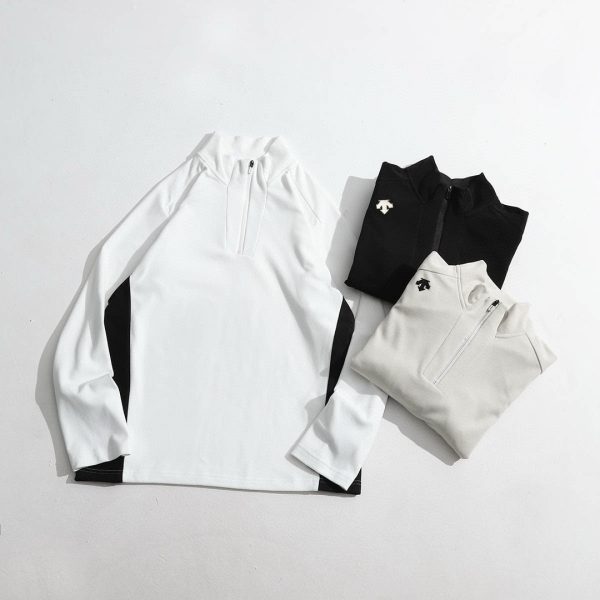 High Quality Descente Sports Tops Black Cashmere Collection