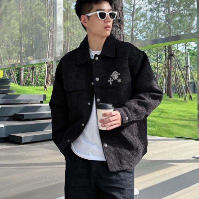High Quality Chrome Hearts Jackets White Elegant Collection