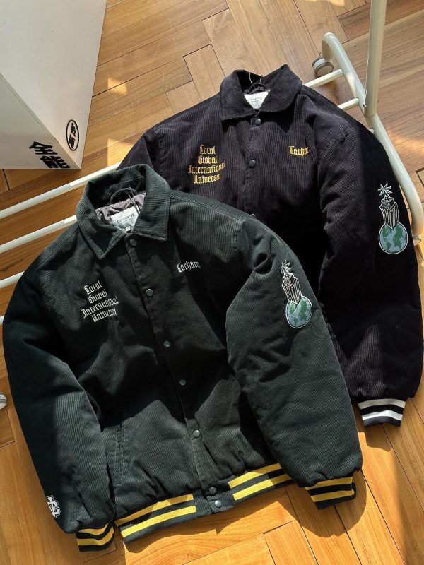 Luxury Carhartt Jackets Navy Retro Luxury