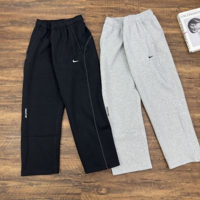 Premium Quality Nike Pants White Fleece Casual Luxury