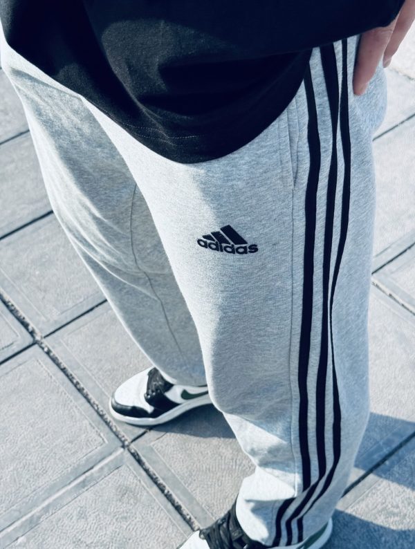 Best Selling Adidas Trousers Gray Cotton Classic Collection