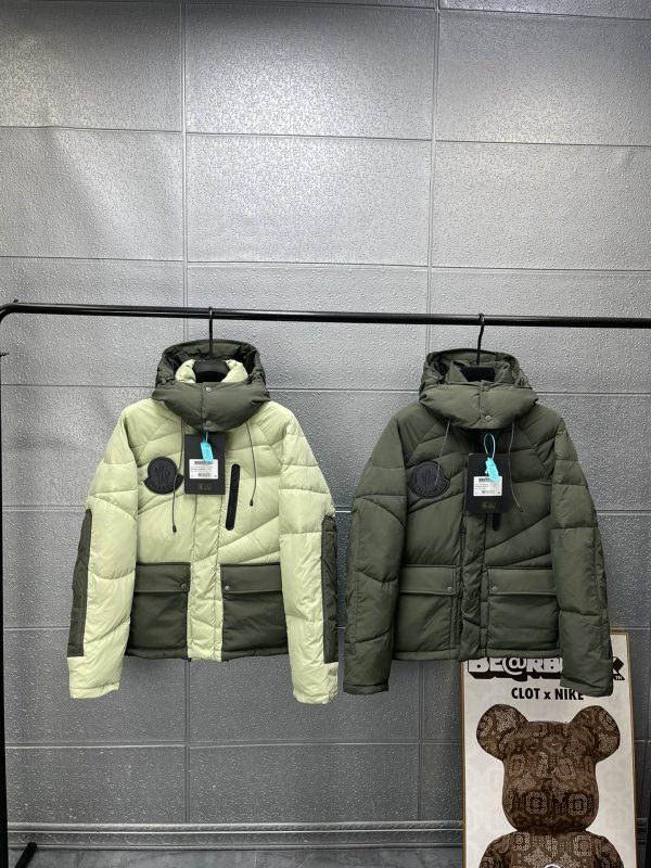 Premium Quality Moncler Jackets Green Nylon Luxury