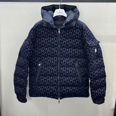 High Quality Mani Down Jackets White Nylon Logo Style