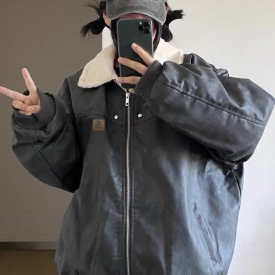 Best Selling Carhartt Leather Jackets Brown Leather Vintage Collection