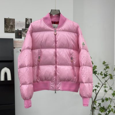 Premium Quality Moncler Jackets White Knit Preppy Style