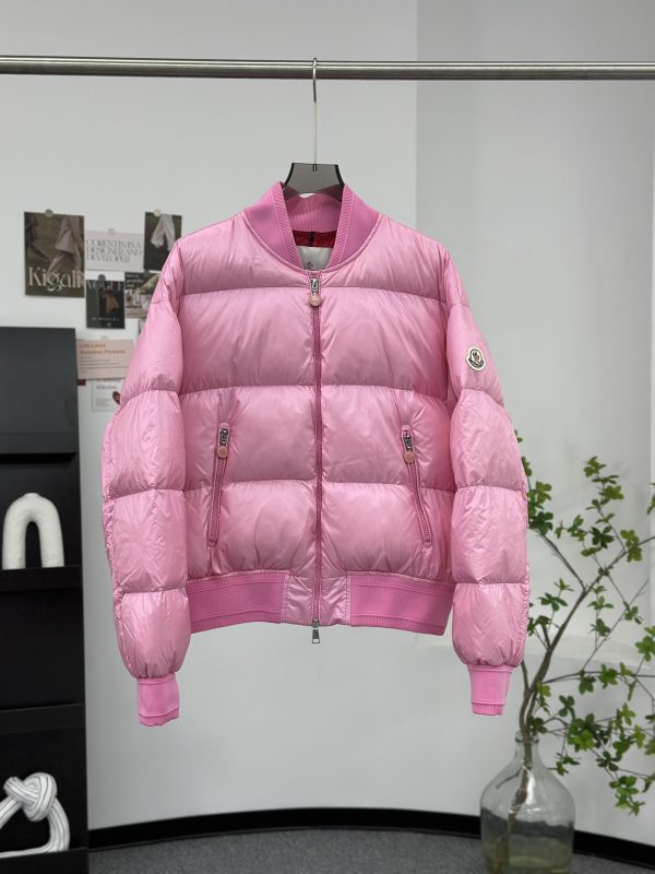 Premium Quality Moncler Jackets White Knit Preppy Style