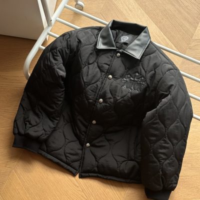 Luxury Chrome Hearts Jackets Leather Plaid Collection