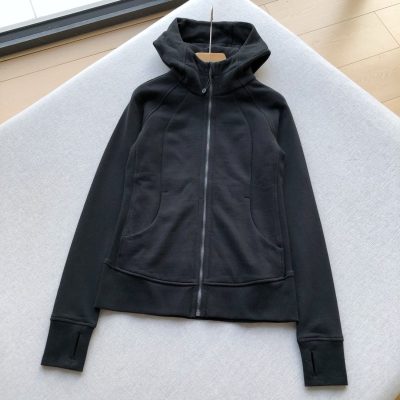 Luxury Lululemon Jackets Black Fleece Breathable Luxury