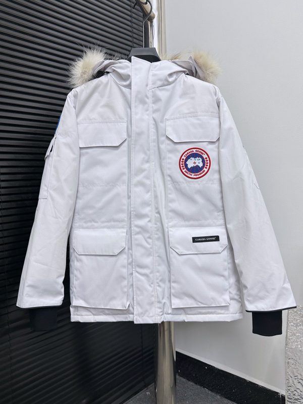 Luxury Canada Goose Coats Black Polyester Classic Luxury