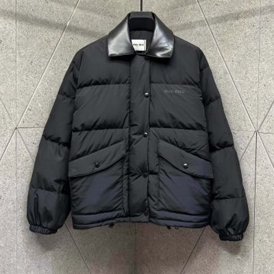 Premium Miu Miu Jacket White Leather Luxury
