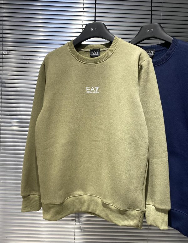 Best Selling Armani Hoodie Navy Cotton Sporty Collection