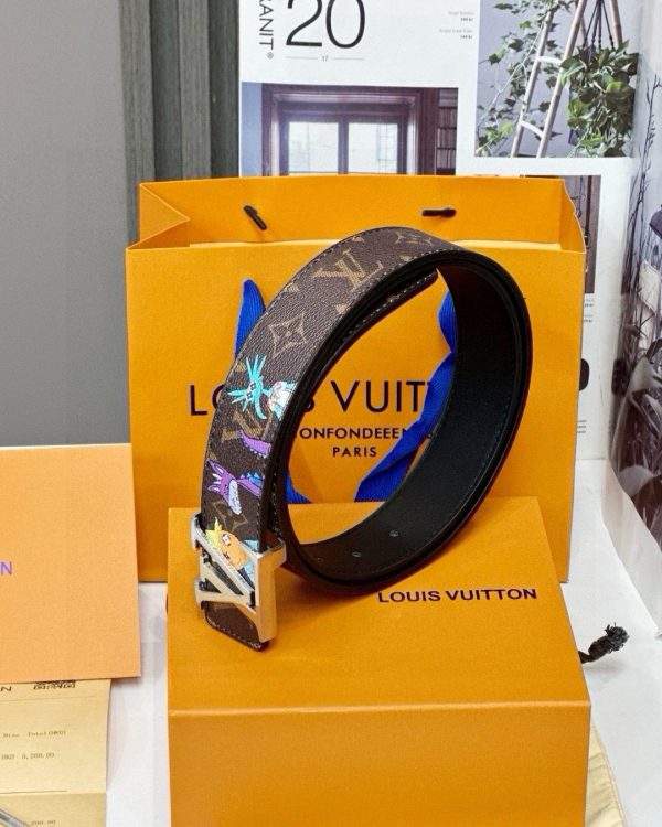 Best Selling Louis Vuitton Belt Silver Monogram Collection