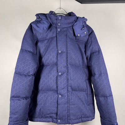 Premium Gucci Long Sleeves Blue Canvas Collection