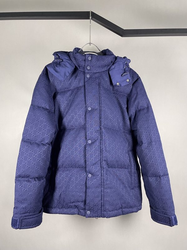 Premium Gucci Long Sleeves Blue Canvas Collection