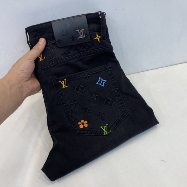 Best Selling Louis Vuitton Jeans Denim Washed Collection