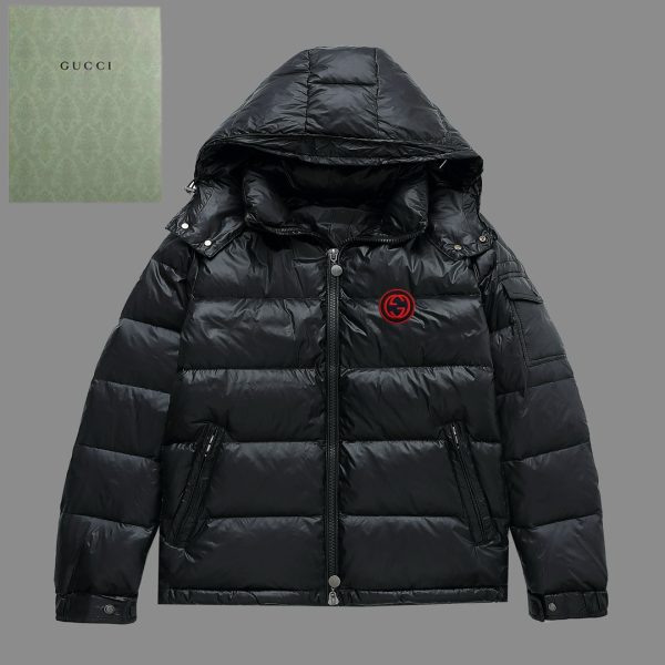 Best Selling Gucci Down Jacket White Nylon Breathable Style