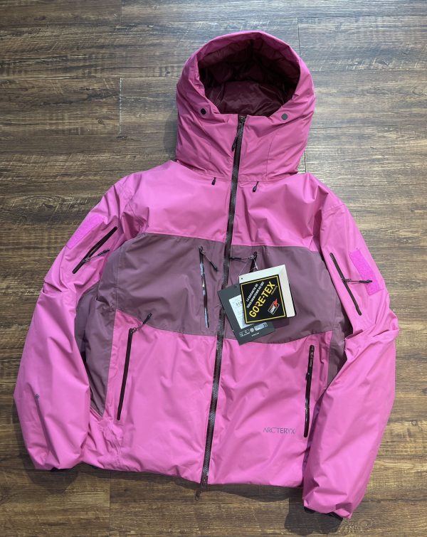 Premium Quality Nike Down Jackets Purple Logo Collection