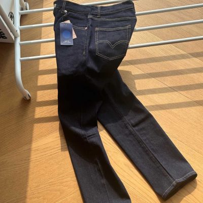 Premium Quality Levi'S Jeans Blue Denim Classic Luxury