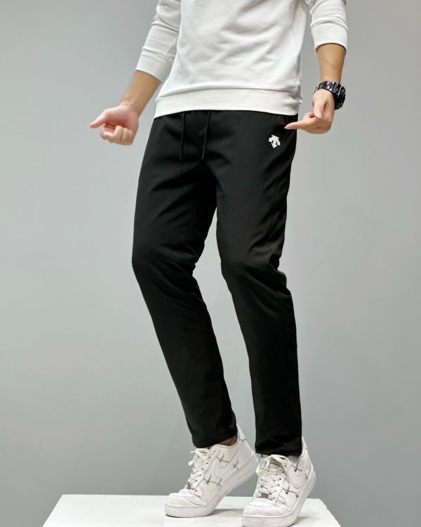 Premium Descente Casual Pants Black Casual Collection