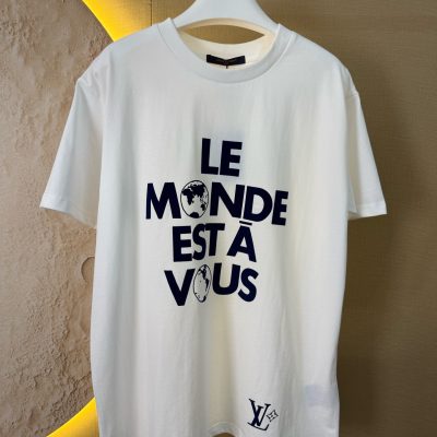 Premium Louis Vuitton Short Sleeves Cotton Classic Collection