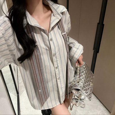 High Quality Celine Shirt Rhinestone Luxury