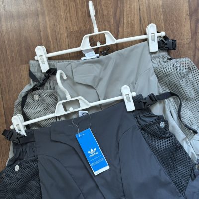 Premium Adidas Trousers Silver Logo Luxury